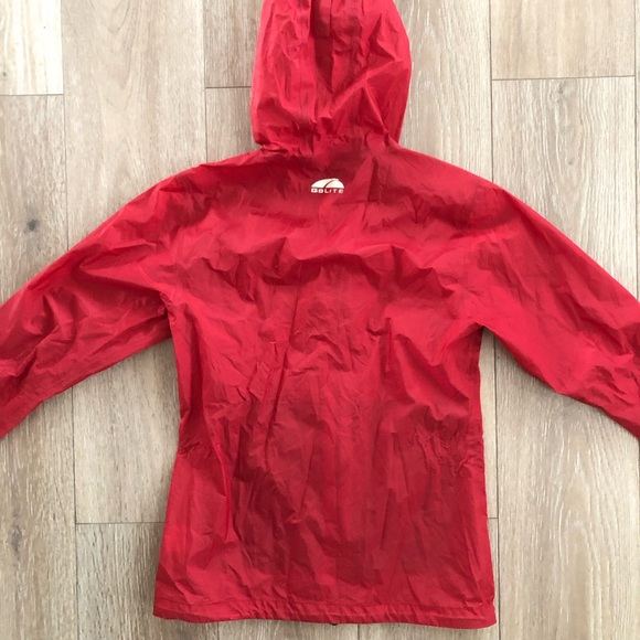 Golite Trinity 3-Layer Liteshell Jacket size Small Waterproof Breathable Red - Picture 7 of 8